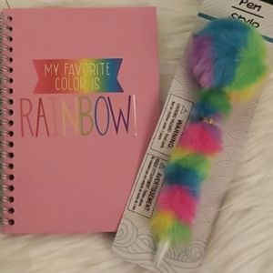 2 PC Girl's Rainbow Gift Set